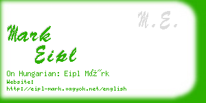 mark eipl business card